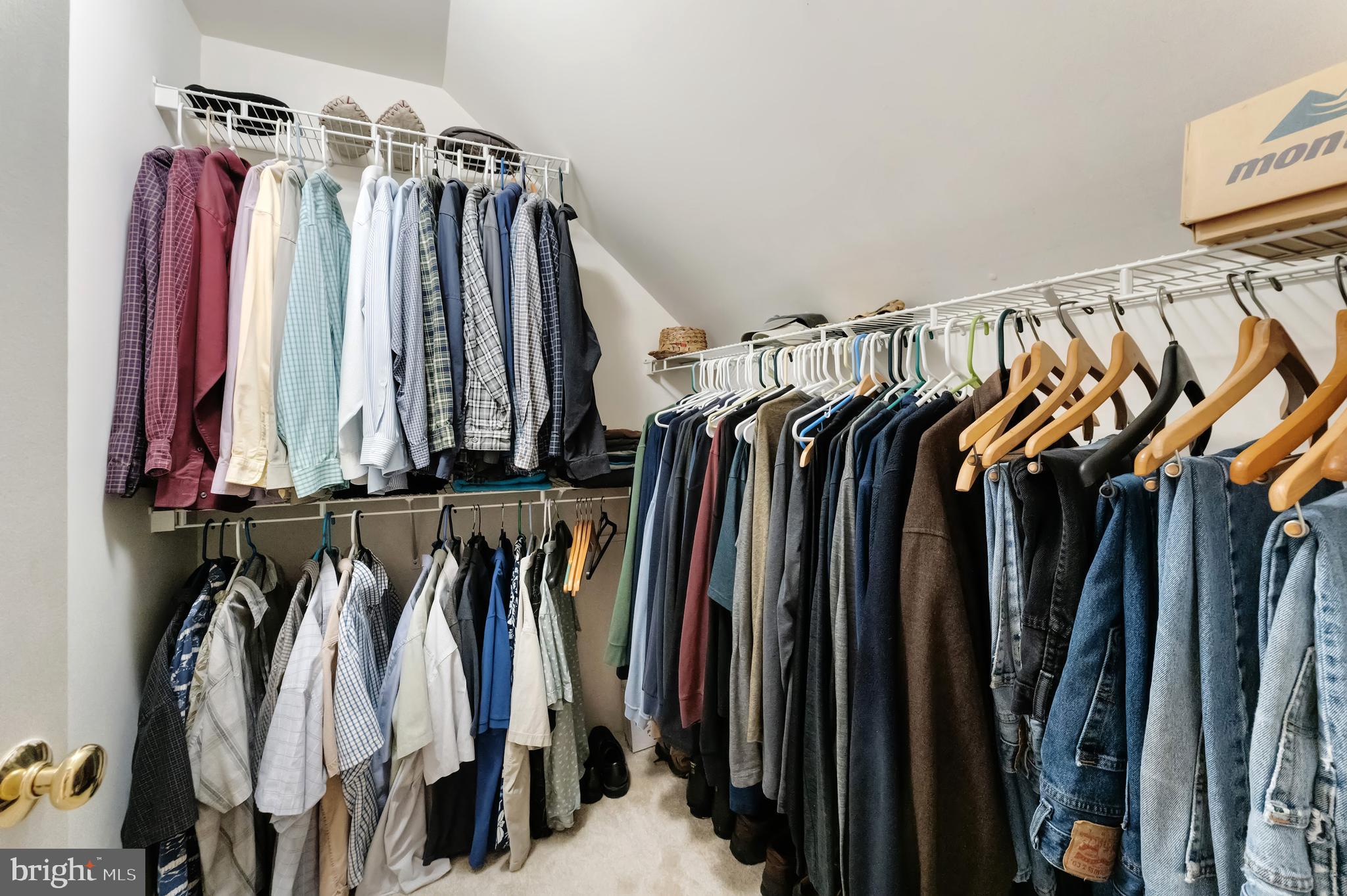 1309 Murray Downs Way Reston, VA 20194 - Photo 29 of 63 a view of walk in closet with clothes and shoes