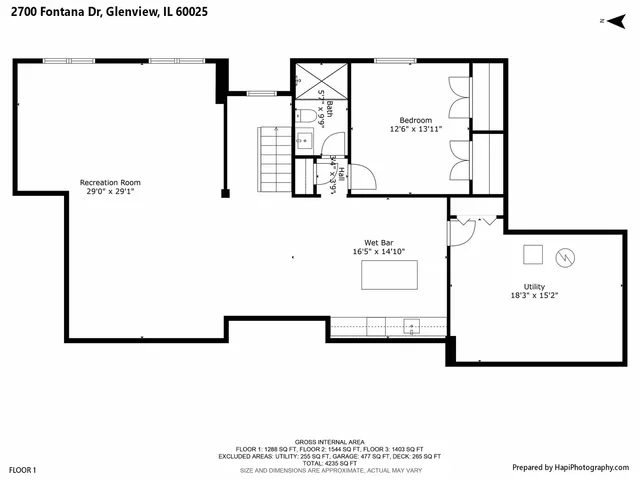 $1,599,000 | 2700 Fontana Drive, Glenview, IL 60025