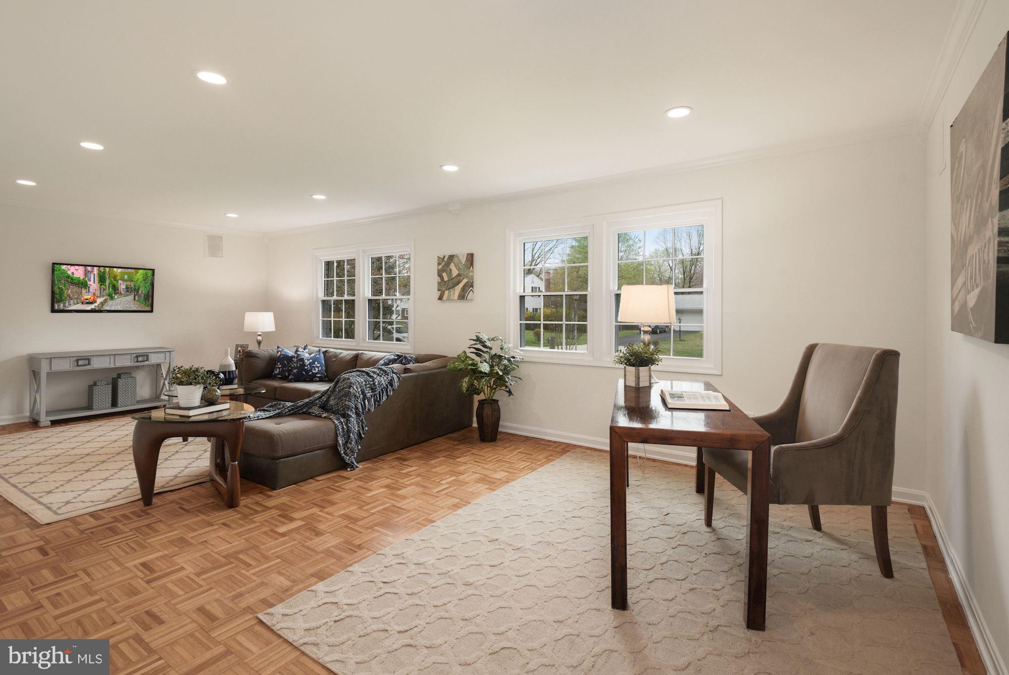 3224 Birchtree Lane Silver Spring, MD 20906 - Photo 16 of 30 Living Room Offers Multiple Sitting Areas