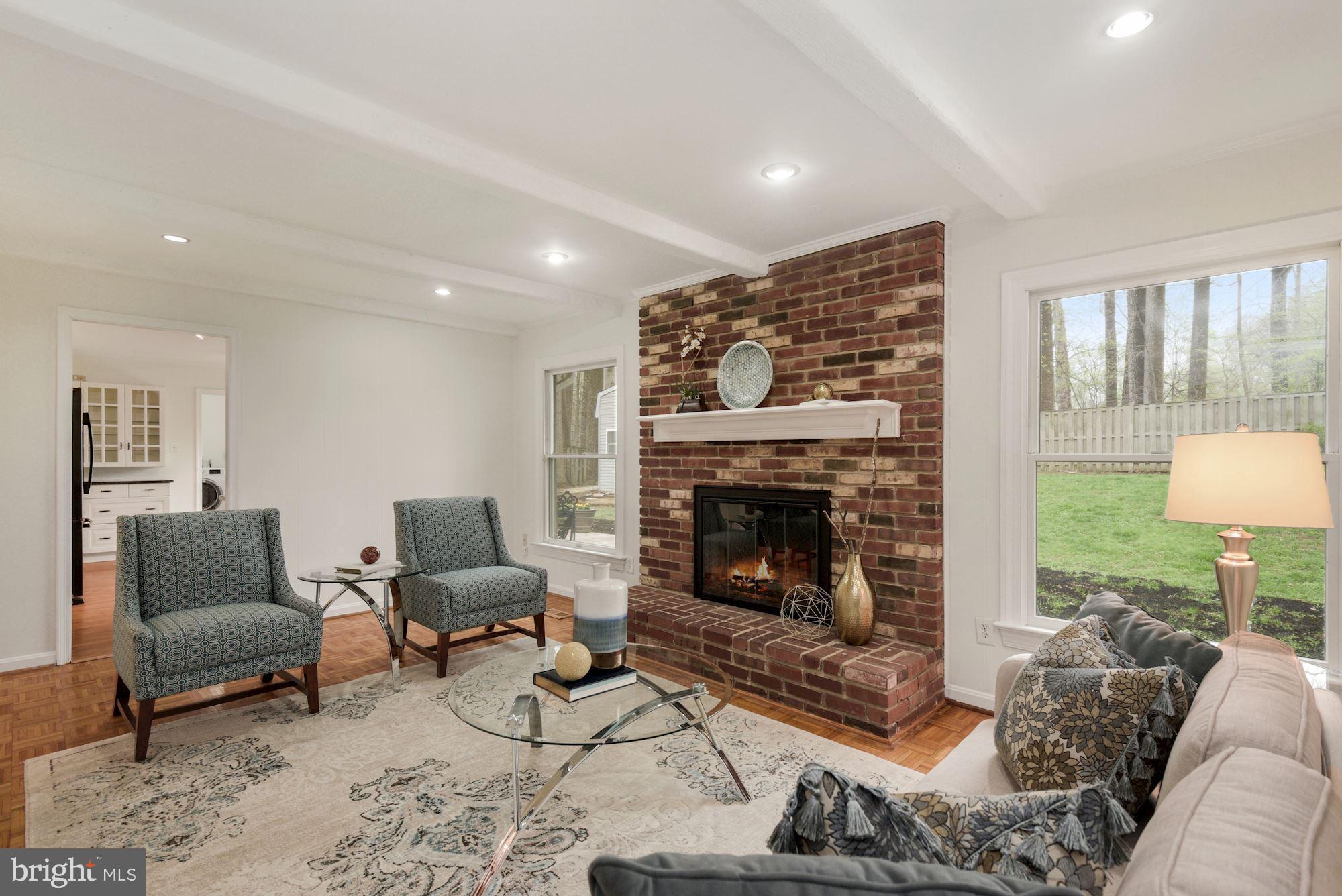 3224 Birchtree Lane Silver Spring, MD 20906 - Photo 4 of 30 Family Room With Wood-burning Fireplace