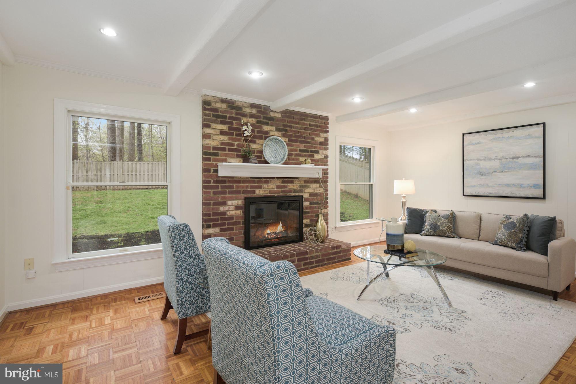 3224 Birchtree Lane Silver Spring, MD 20906 - Photo 5 of 30 Family Room Large Windows to Rear Yard View