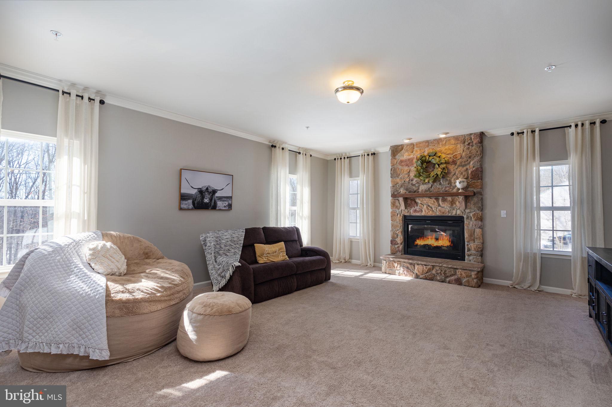 4759 Carea Road White Hall, MD 21161 - Photo 11 of 40 Large family room with crown molding