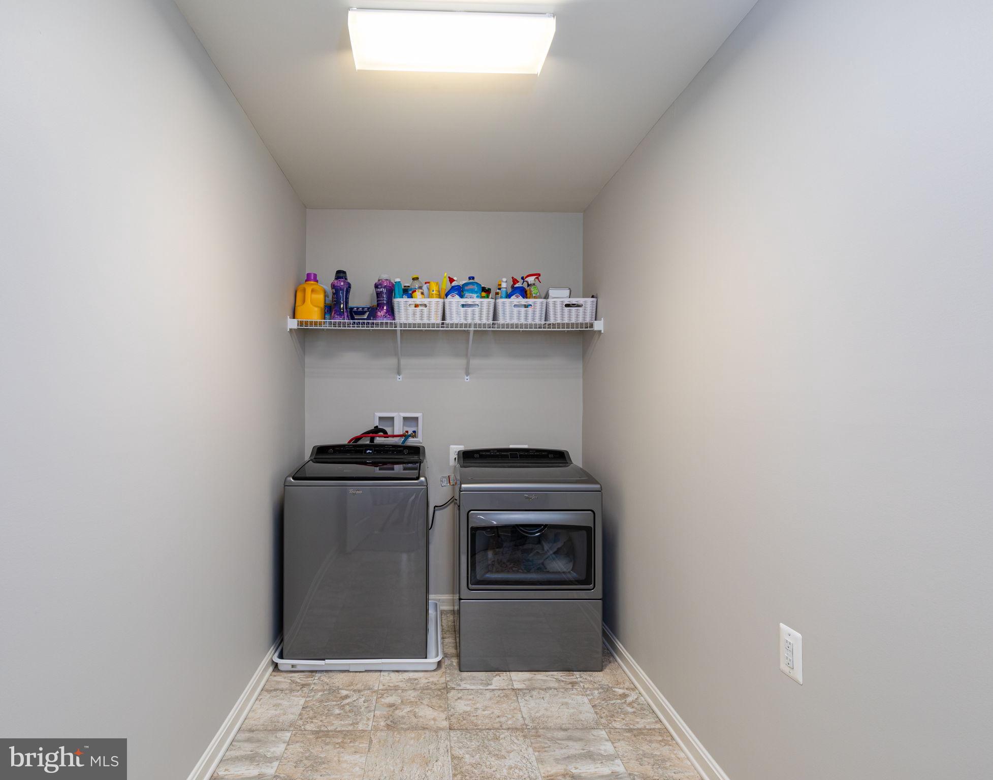 4759 Carea Road White Hall, MD 21161 - Photo 31 of 40 Upper level laundry room, upgraded washer & dryer
