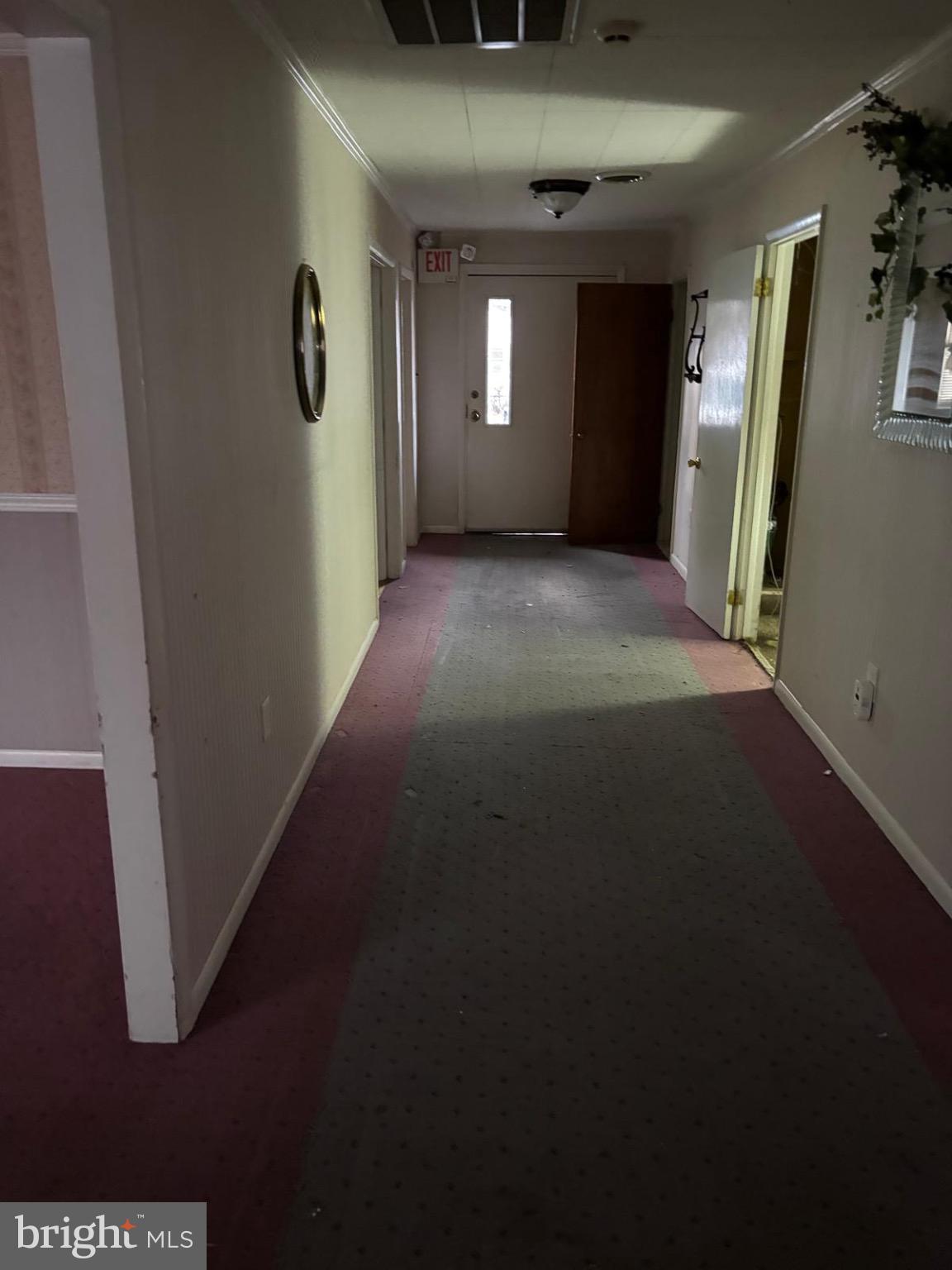 869 Beverly Road Burlington, NJ 08016 - Photo 3 of 10 Inviting hallway with natural light.