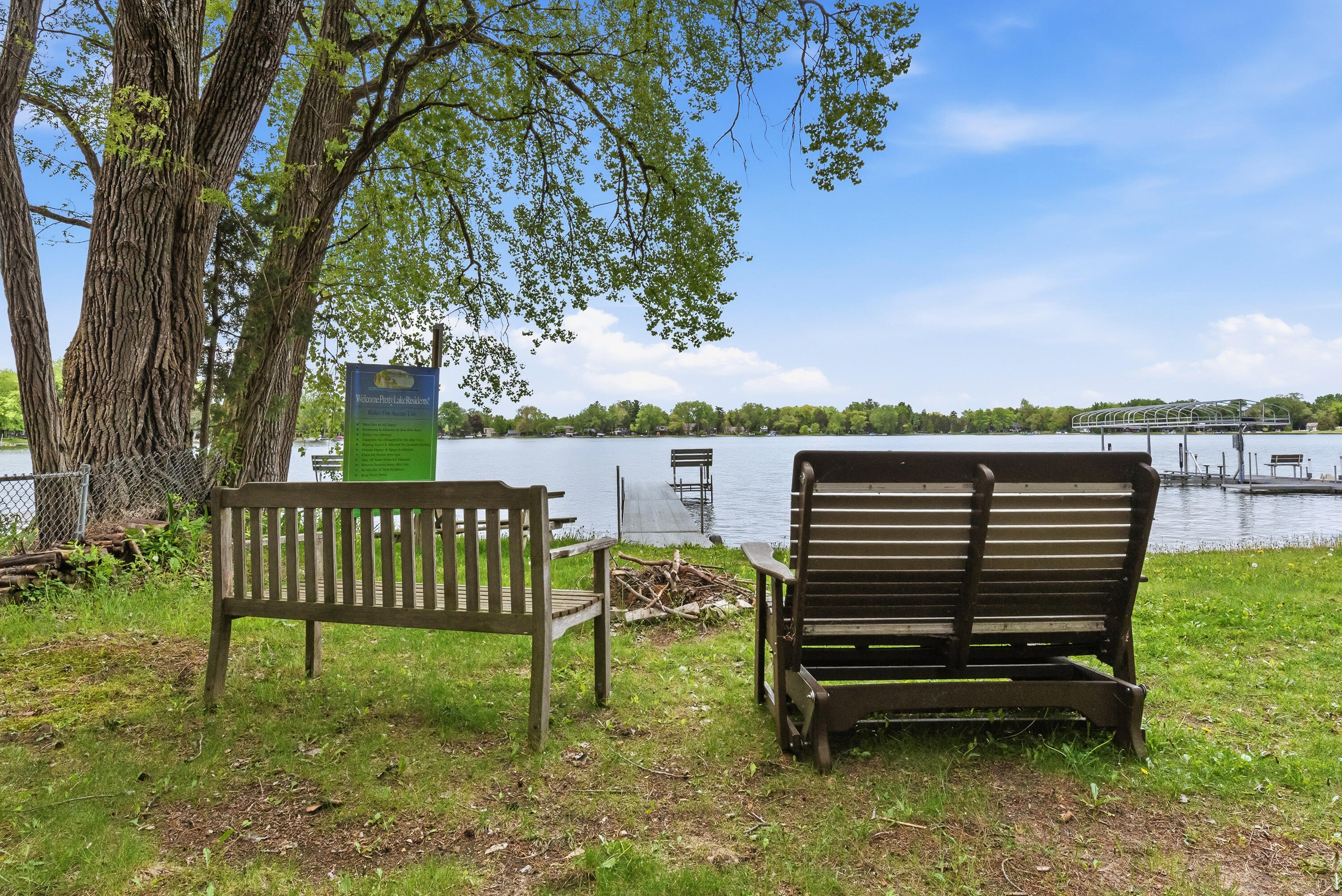 W377S5229 East Pretty Lake Road Ottawa, WI 53118 - Photo 60 of 68 Enjoy lake Views