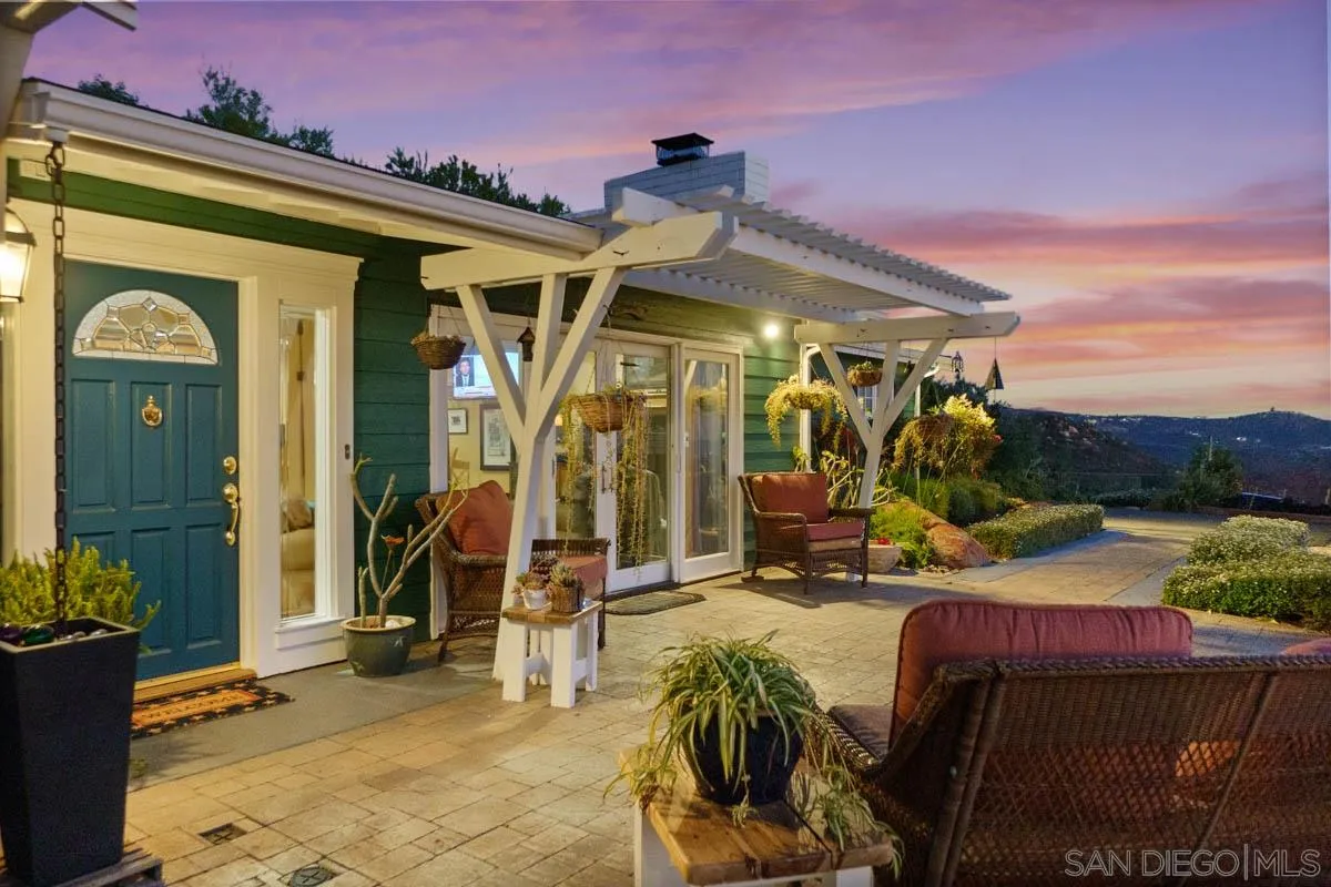14770 High Valley Road Poway, CA 92064 - Photo 10 of 32 a view of a house with patio