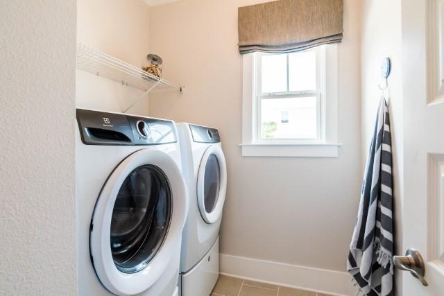 44 Grande Pointe Drive Inlet Beach, FL 32461 - Photo 50 of 54 a utility room with dryer and washer