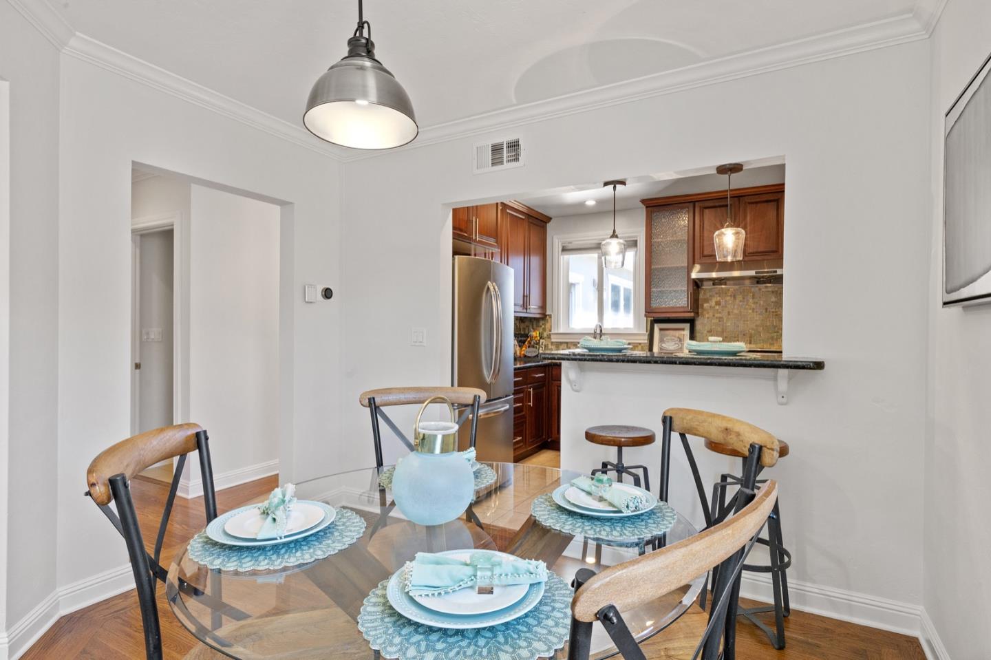 916 Linden Avenue Burlingame, CA 94010 - Photo 14 of 56 a dining room with furniture and window
