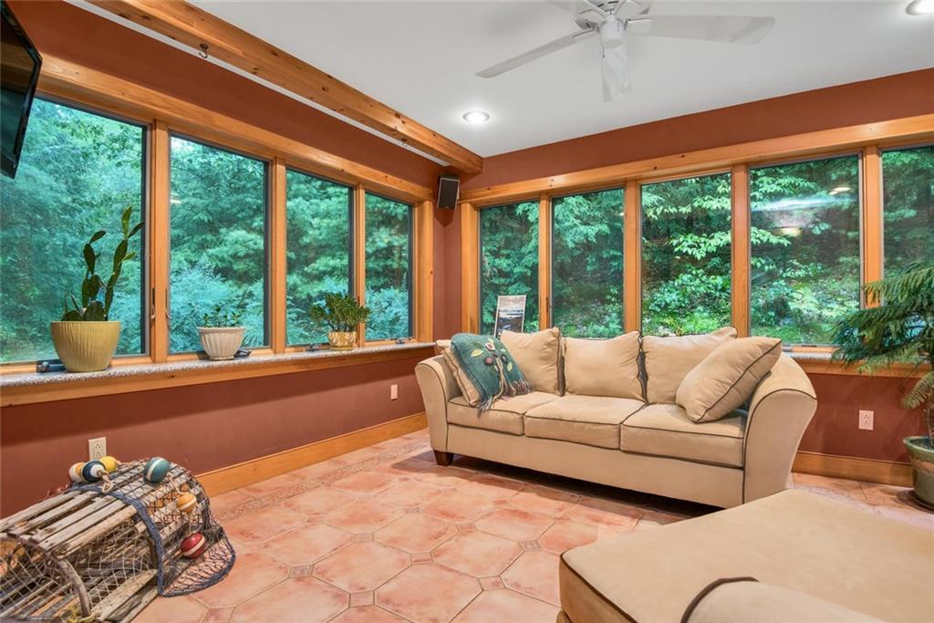 210 Blackstrap Road Falmouth, ME 04105 - Photo 13 of 26 Sun room, with direct access to...