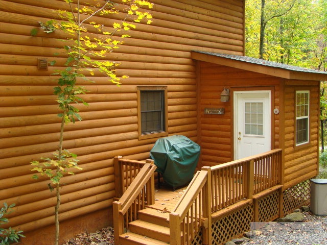 3075 Meat Camp Road Boone, NC 28607 - Photo 8 of 17 a view of a balcony with furniture