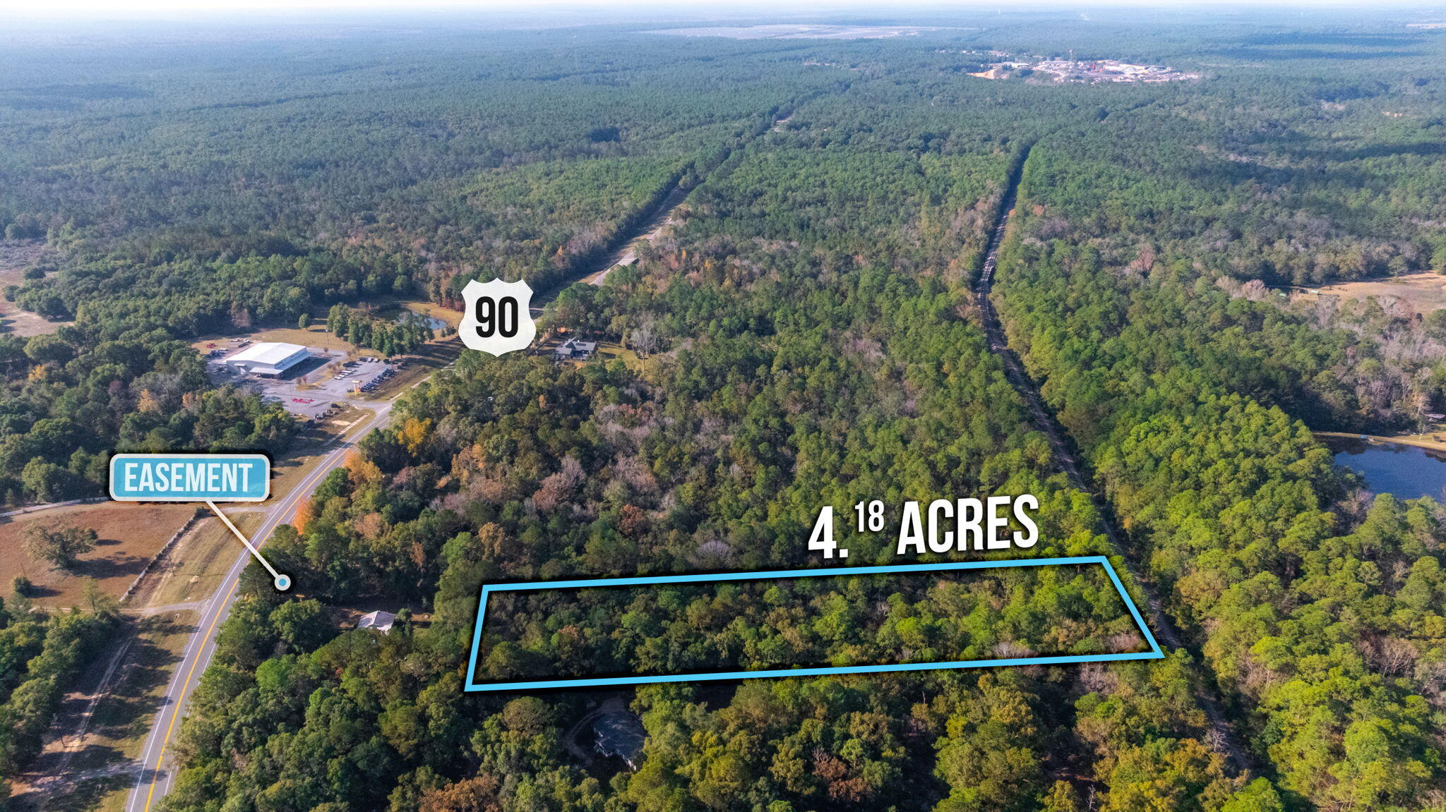 90 West Baker Baker, FL 32531 - Photo 8 of 10 a view of a tennis court