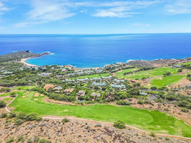 a view of an ocean and beach