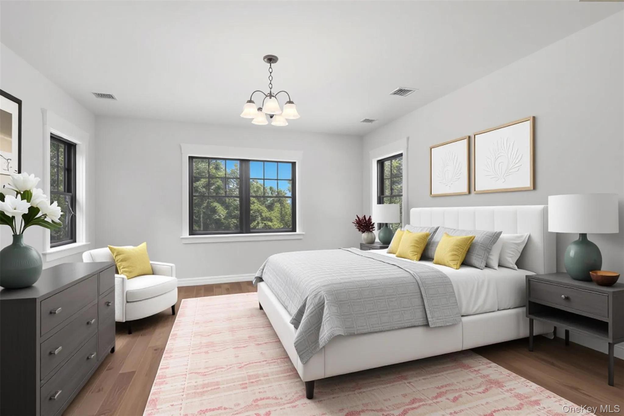 300 Van Tuyl Road Barryville, NY 12719 - Photo 12 of 50 a bedroom with a large bed and a couch