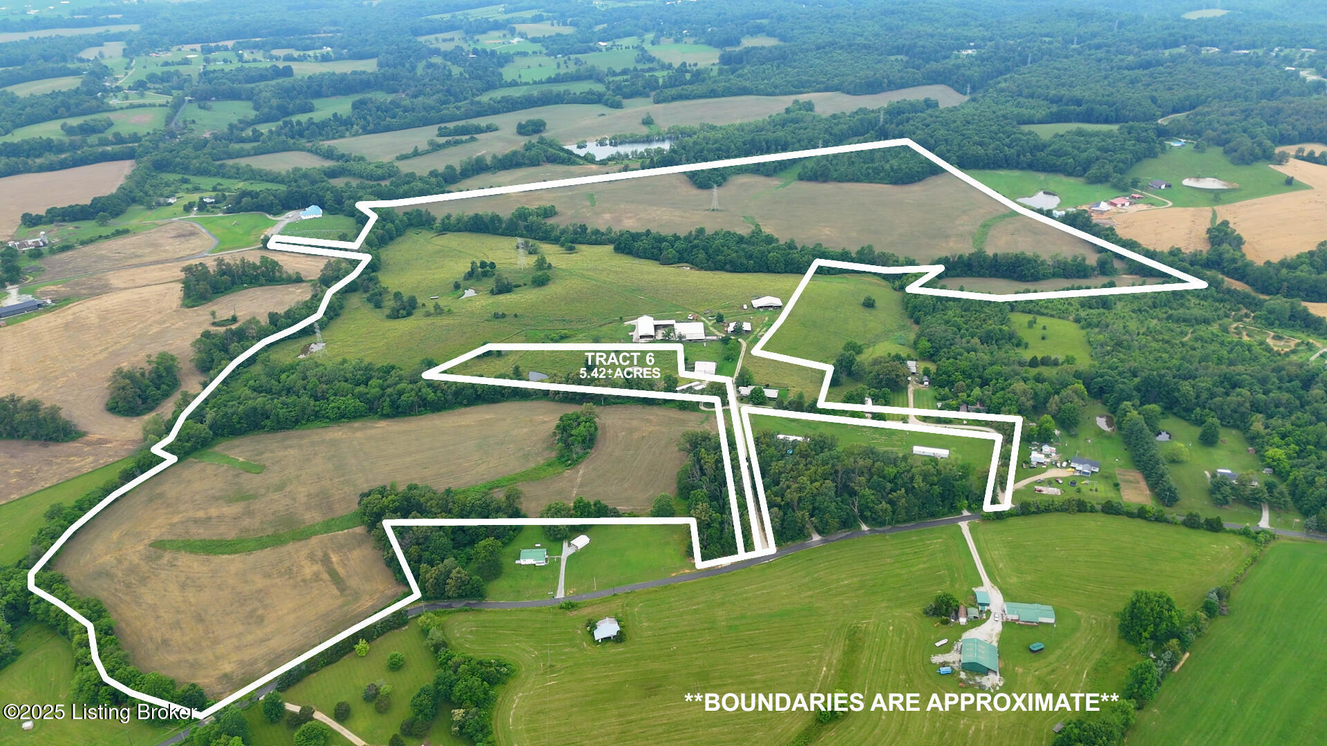 2012 Dan Dunn Road Hodgenville, KY 42748 - Photo 2 of 9 watson tract 6 aerial