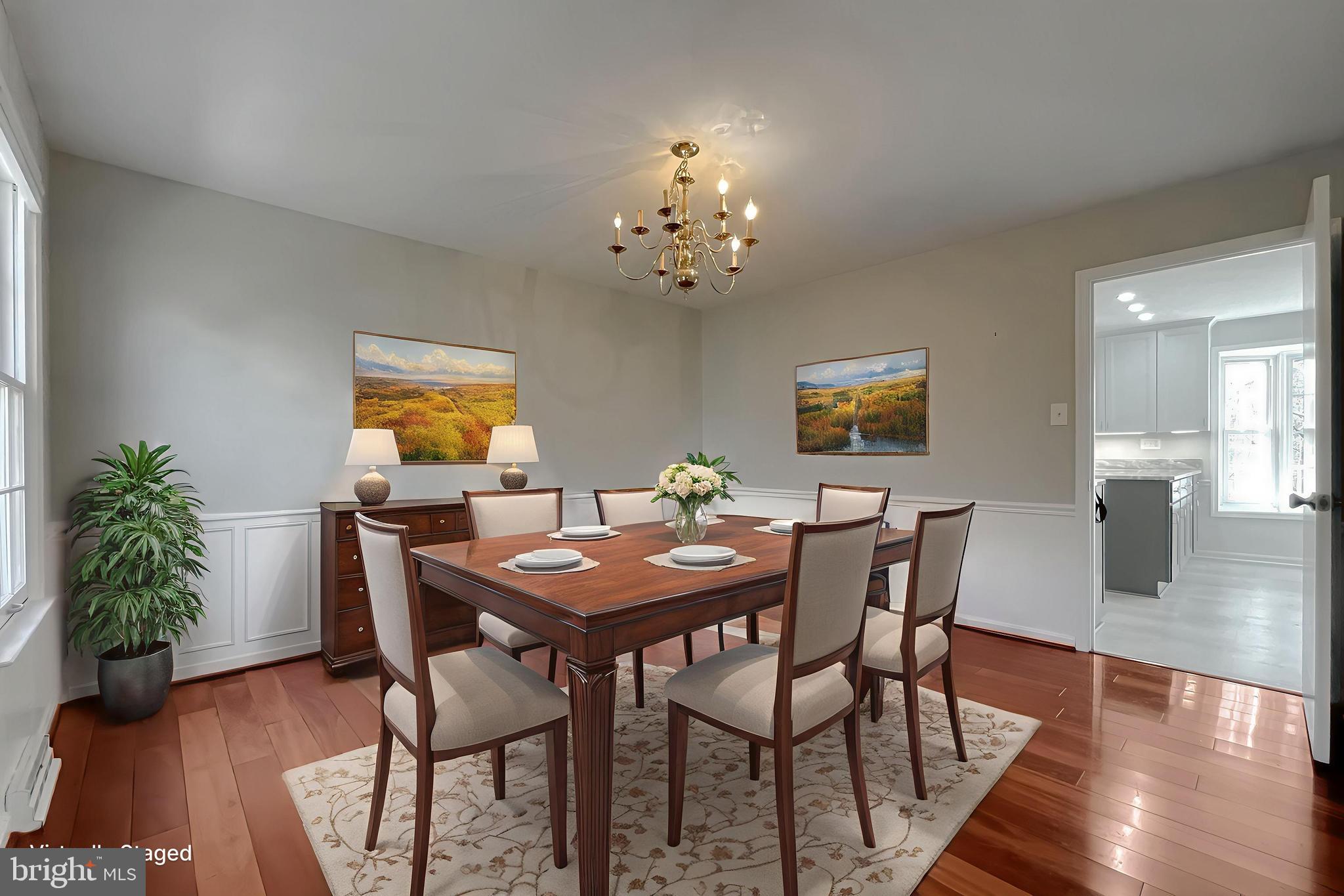 513 Clarks Run Road La Plata, MD 20646 - Photo 6 of 45 Virtually Staged Dining Room