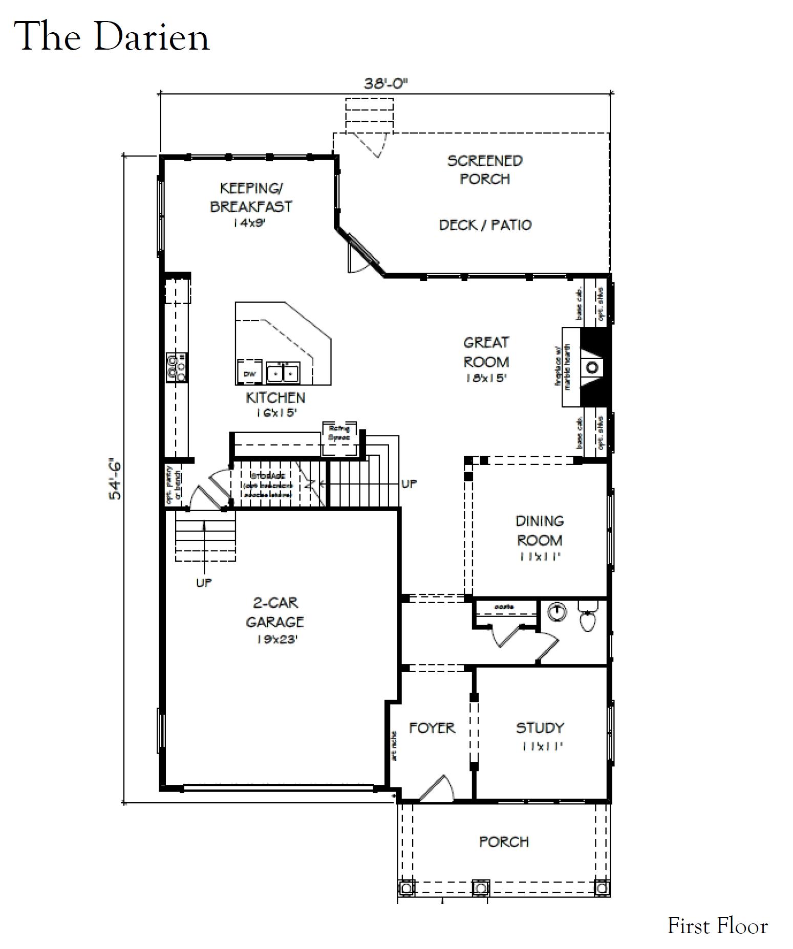 1260 Logbook Lane Mount Pleasant, SC 29466 - Photo 3 of 5 Darien First Floor