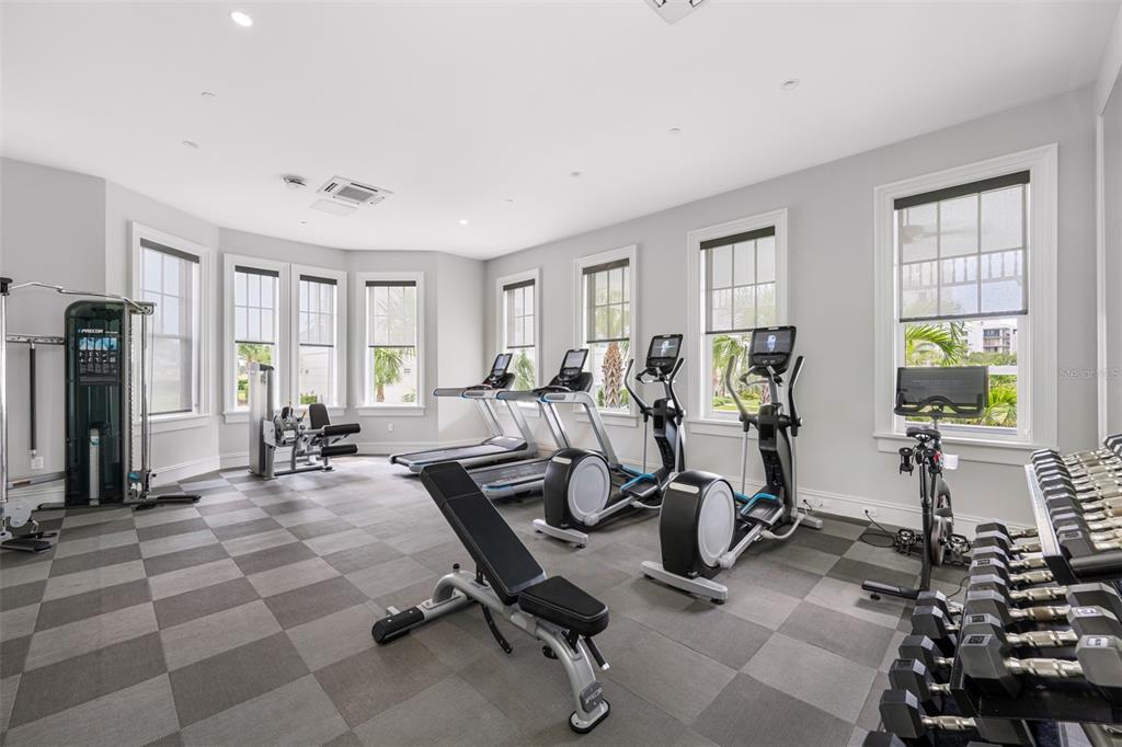 6 Hibiscus Lane Belleair, FL 33756 - Photo 59 of 65 a view of a room with gym equipment