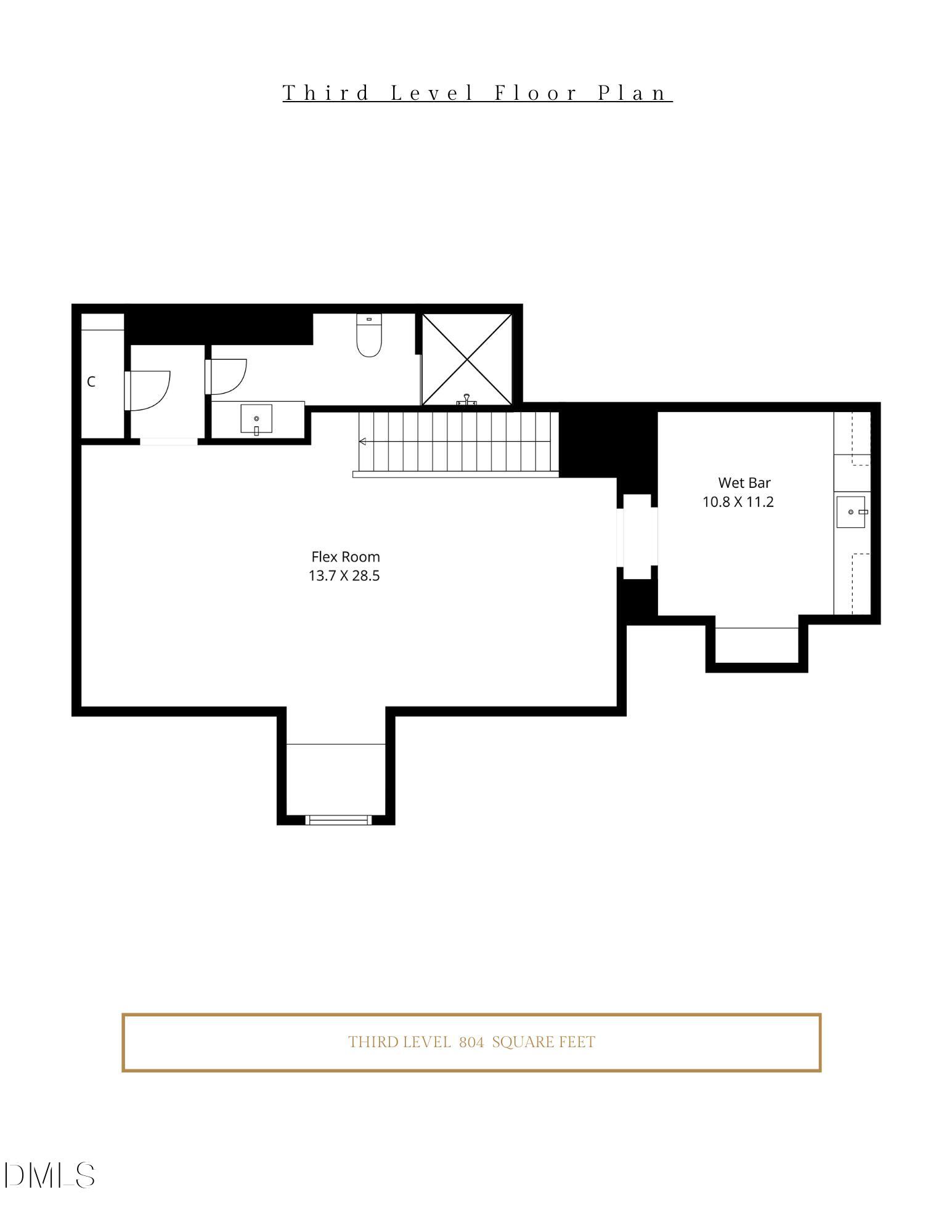 3353 Cheswick Drive Raleigh, NC 27609 - Photo 53 of 53 Floor Plan (3)