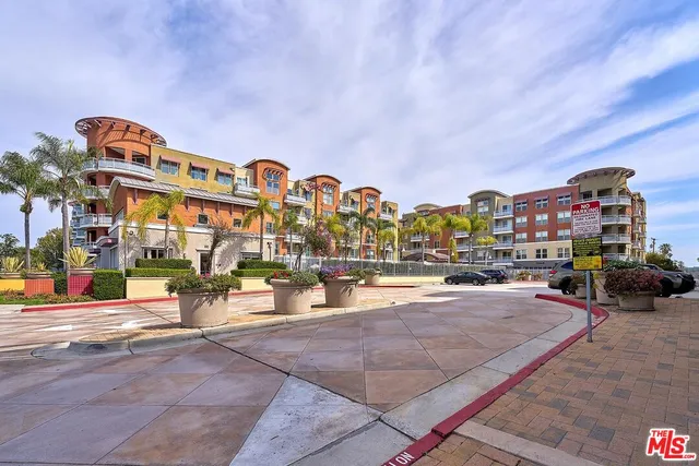 a building with outdoor space