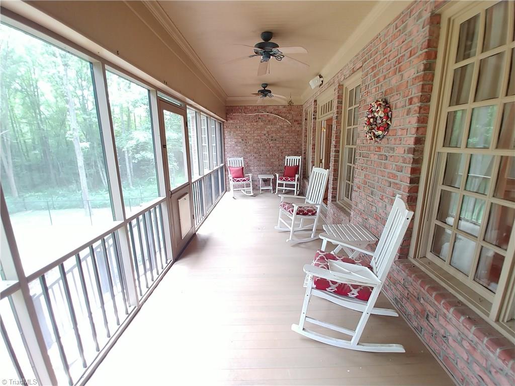 354 George Murphy Road Winston-Salem, NC 27107 - Photo 8 of 29 Screened porch