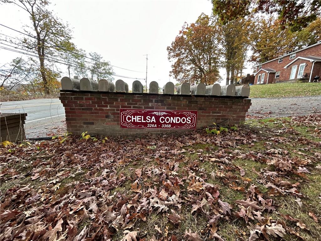 330B Moon Clinton Road, Unit A Coraopolis, PA 15108 - Photo 17 of 18 a view of outdoor space with sign board