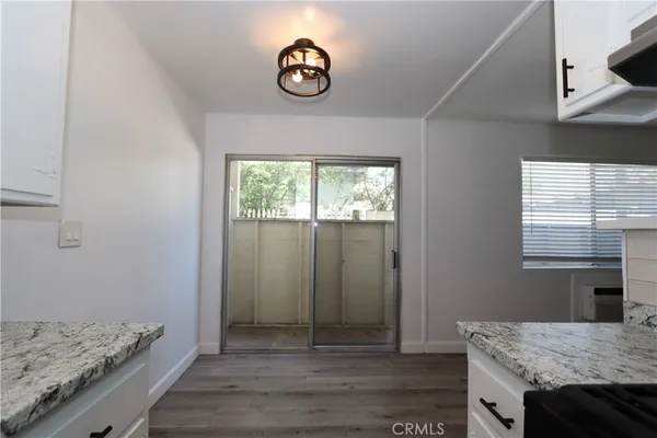 a view of livingroom and kitchen