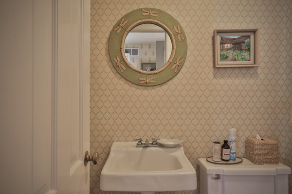 401 Jerusalem Road Cohasset, MA 02025 - Photo 20 of 29 a bathroom with a sink and a mirror