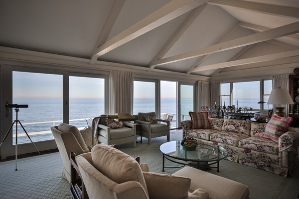 401 Jerusalem Road Cohasset, MA 02025 - Photo 4 of 29 a living room with furniture and floor to ceiling windows