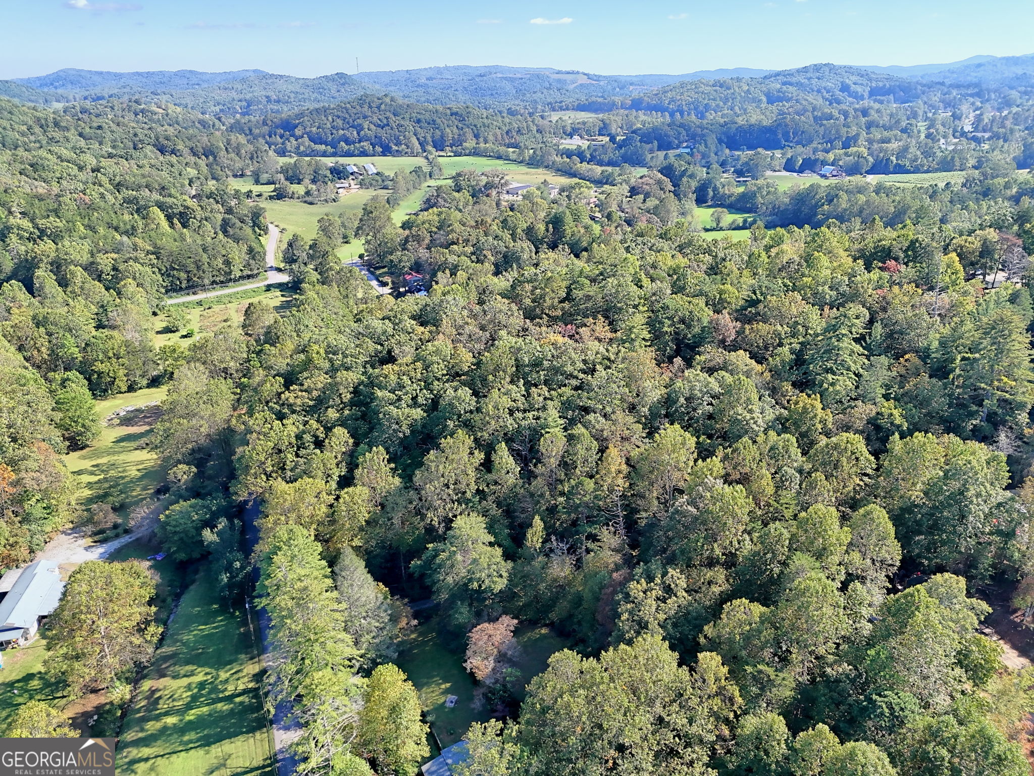 0 Woodall Road Tiger, GA 30576 - Photo 12 of 14 a view of a city with mountain view