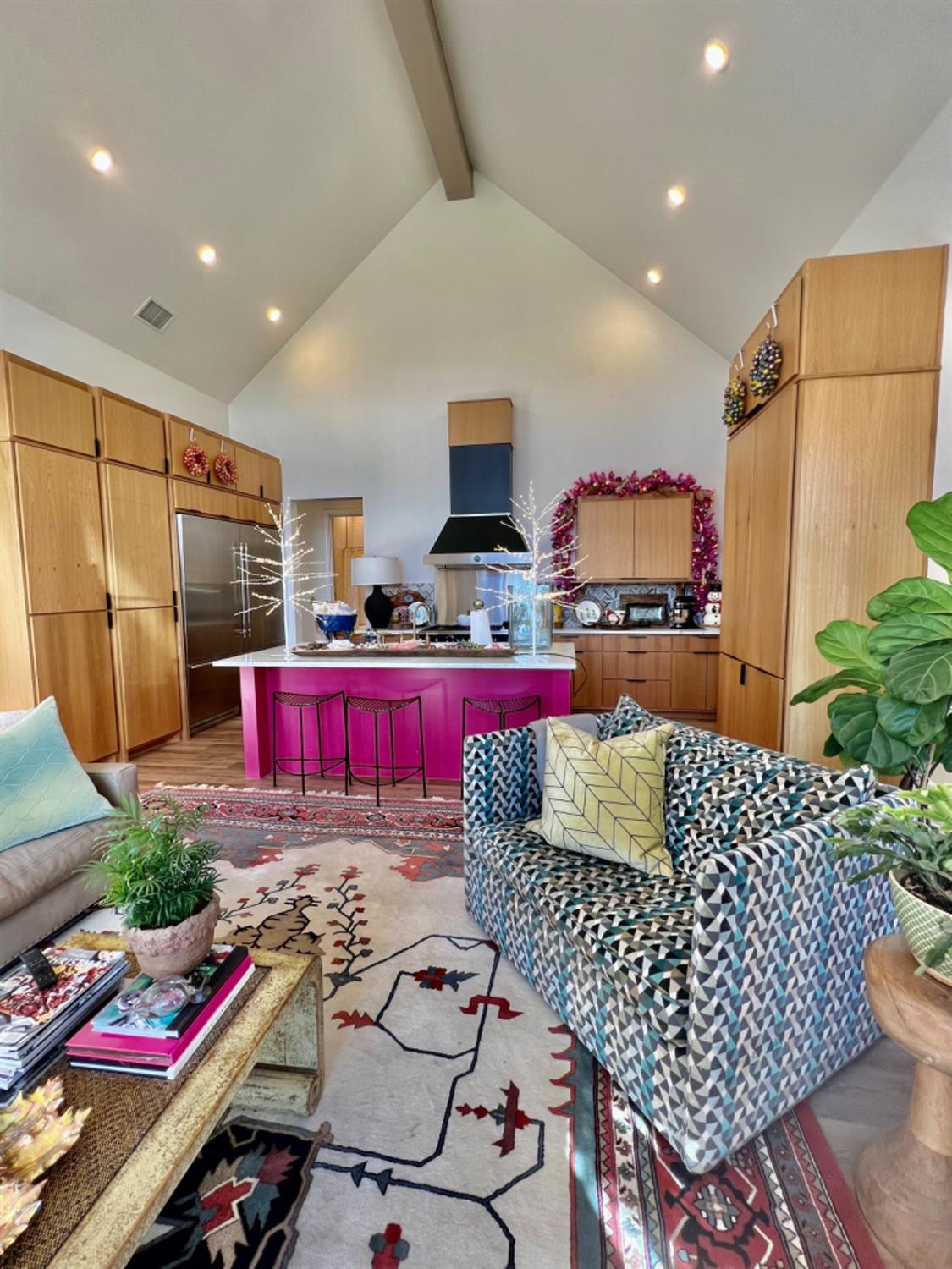5902 112th Street Lubbock, TX 79424 - Photo 18 of 47 a living room with furniture and a flat screen tv