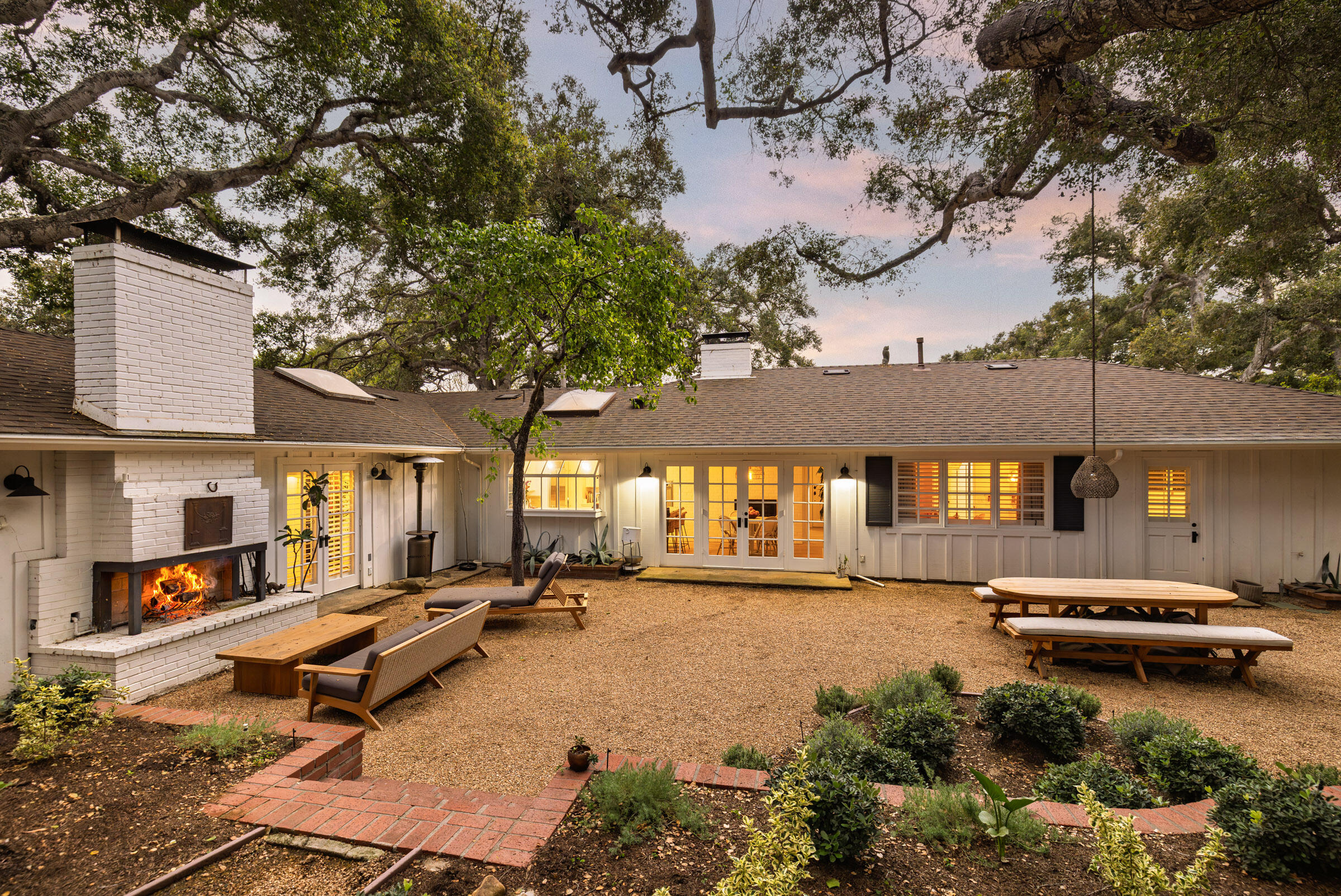 636 Oak Grove Drive Montecito, CA 93108 - Photo 15 of 17 a swimming pool view with a outdoor seating