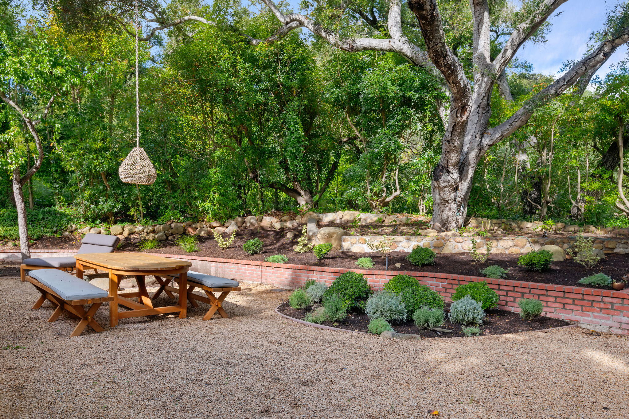 636 Oak Grove Drive Montecito, CA 93108 - Photo 8 of 17 a view of a chairs and tables in the patio