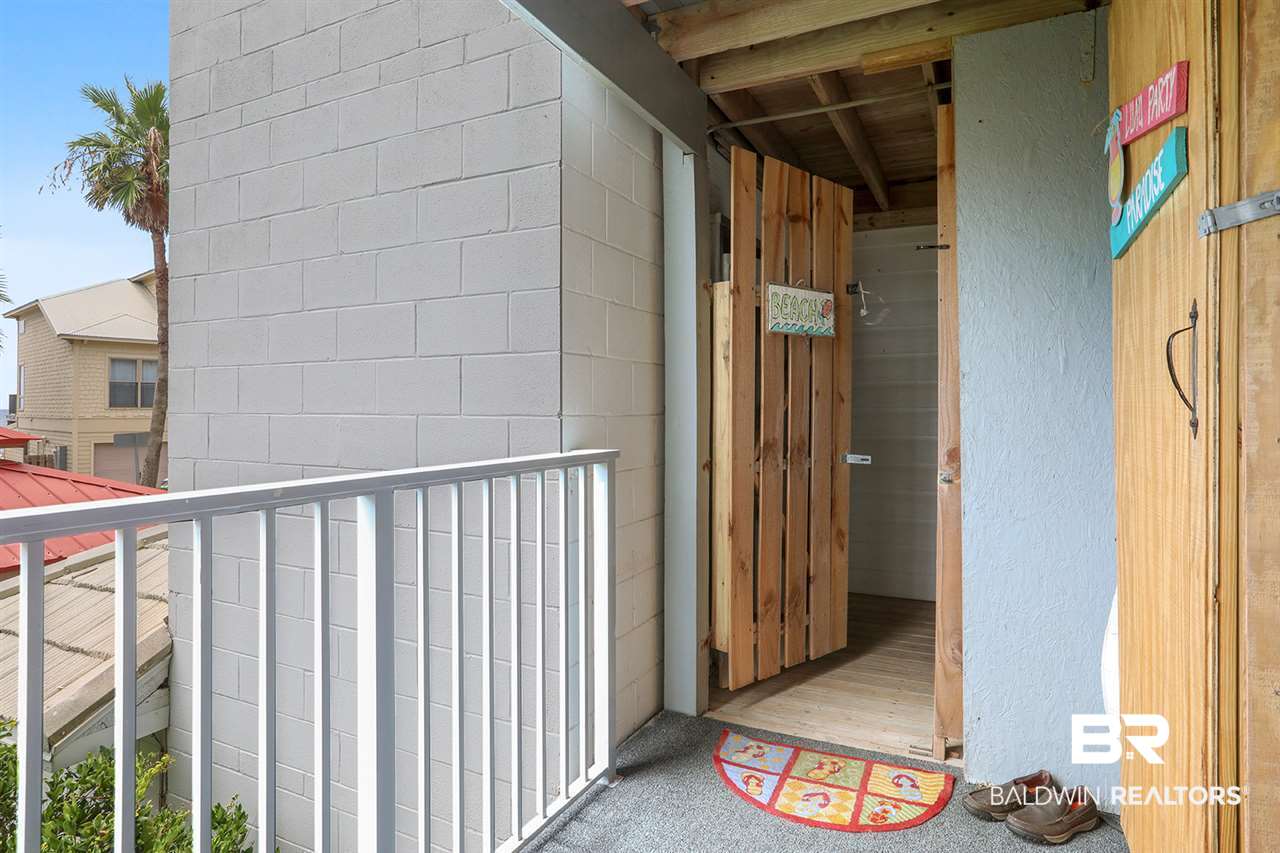 24649 Cross Lane, Unit 107 Orange Beach, AL 36561 - Photo 10 of 16 Sandy beach gear stays outside!!