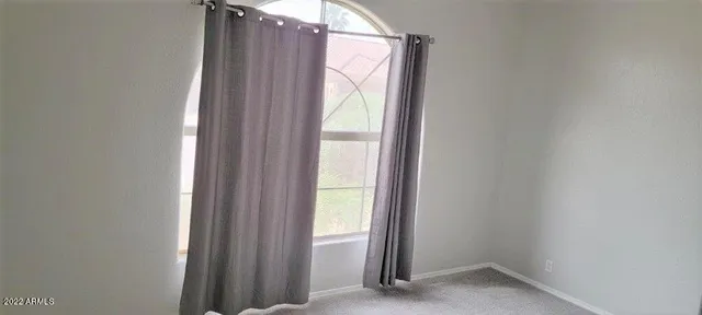 a view of an front door