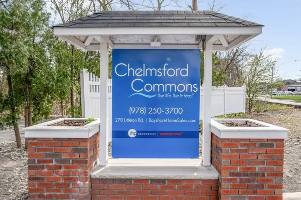 a building with a sign on it