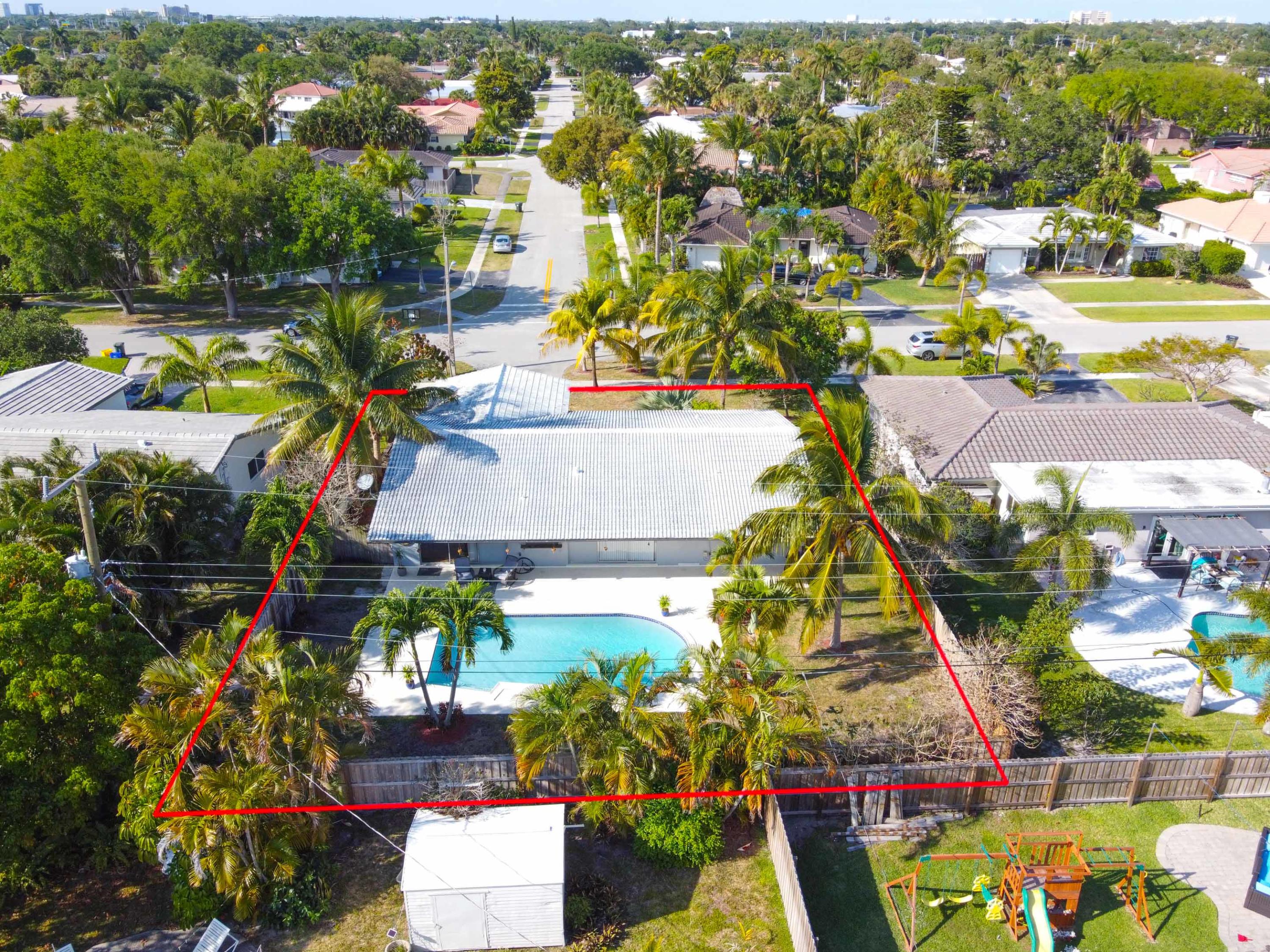 1298 Southwest 13th Street Boca Raton, FL 33486 - Photo 12 of 28 13 Birds Eye Rear