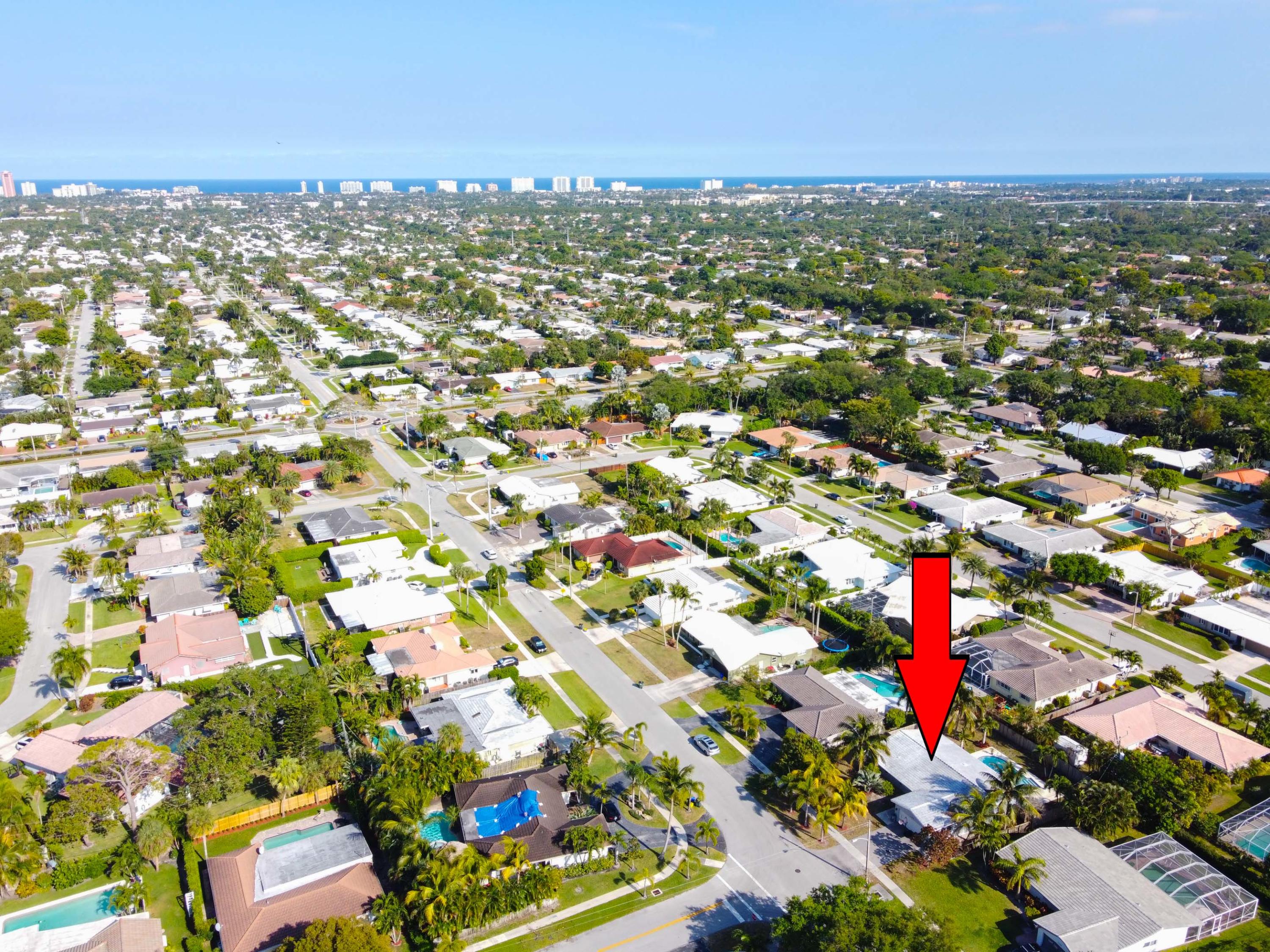 1298 Southwest 13th Street Boca Raton, FL 33486 - Photo 26 of 28 27 Birds Eye
