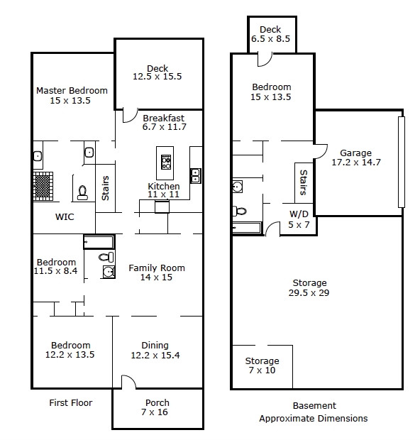 1630 Bickett Boulevard Raleigh, NC 27608 - Photo 18 of 18 Floorplan