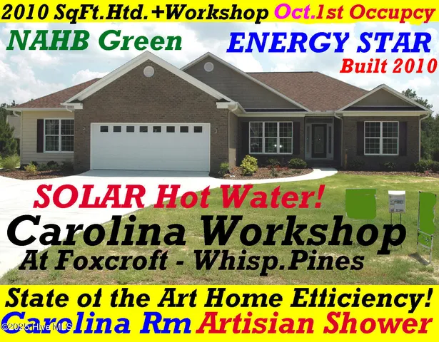 $2,175 | 10 New Day Way, Whispering Pines, NC 28327