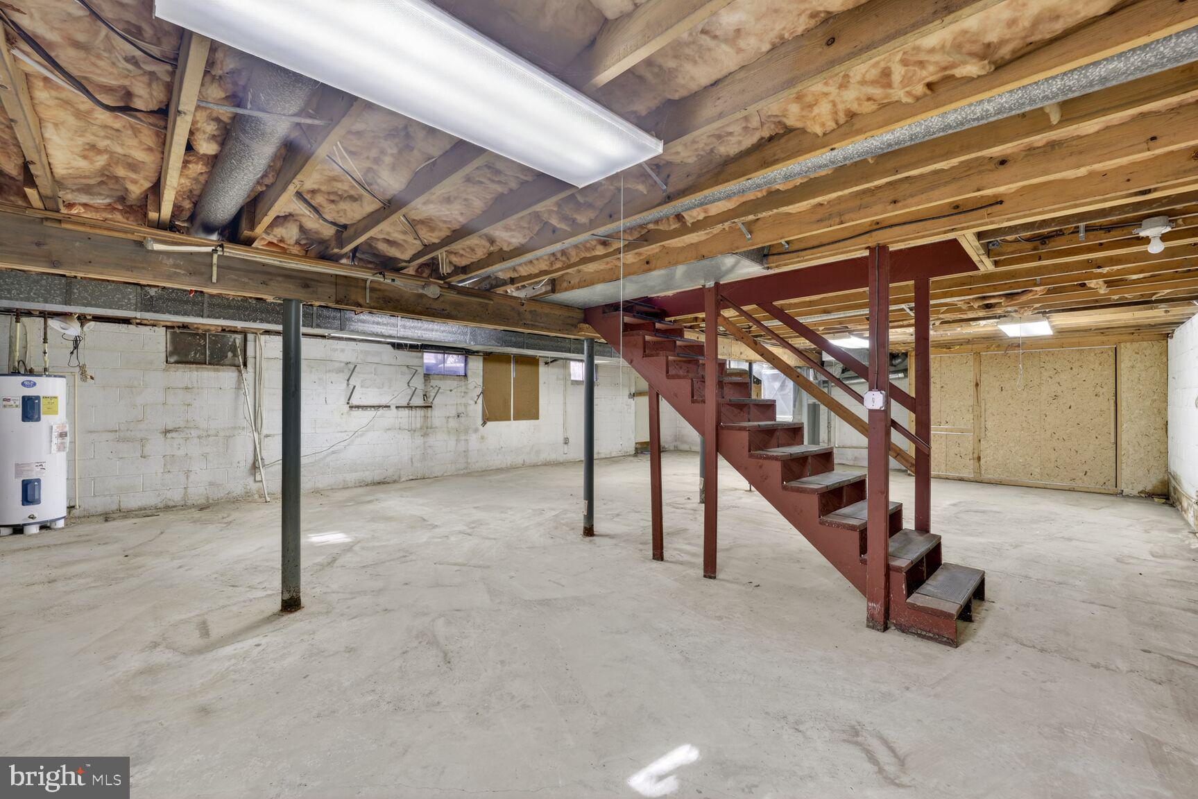 995 St George Barber Road Davidsonville, MD 21035 - Photo 28 of 35 Large unfinished basement