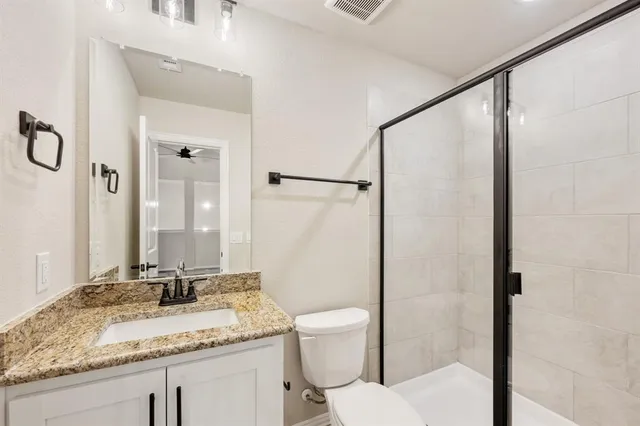 a view of backyard with green space