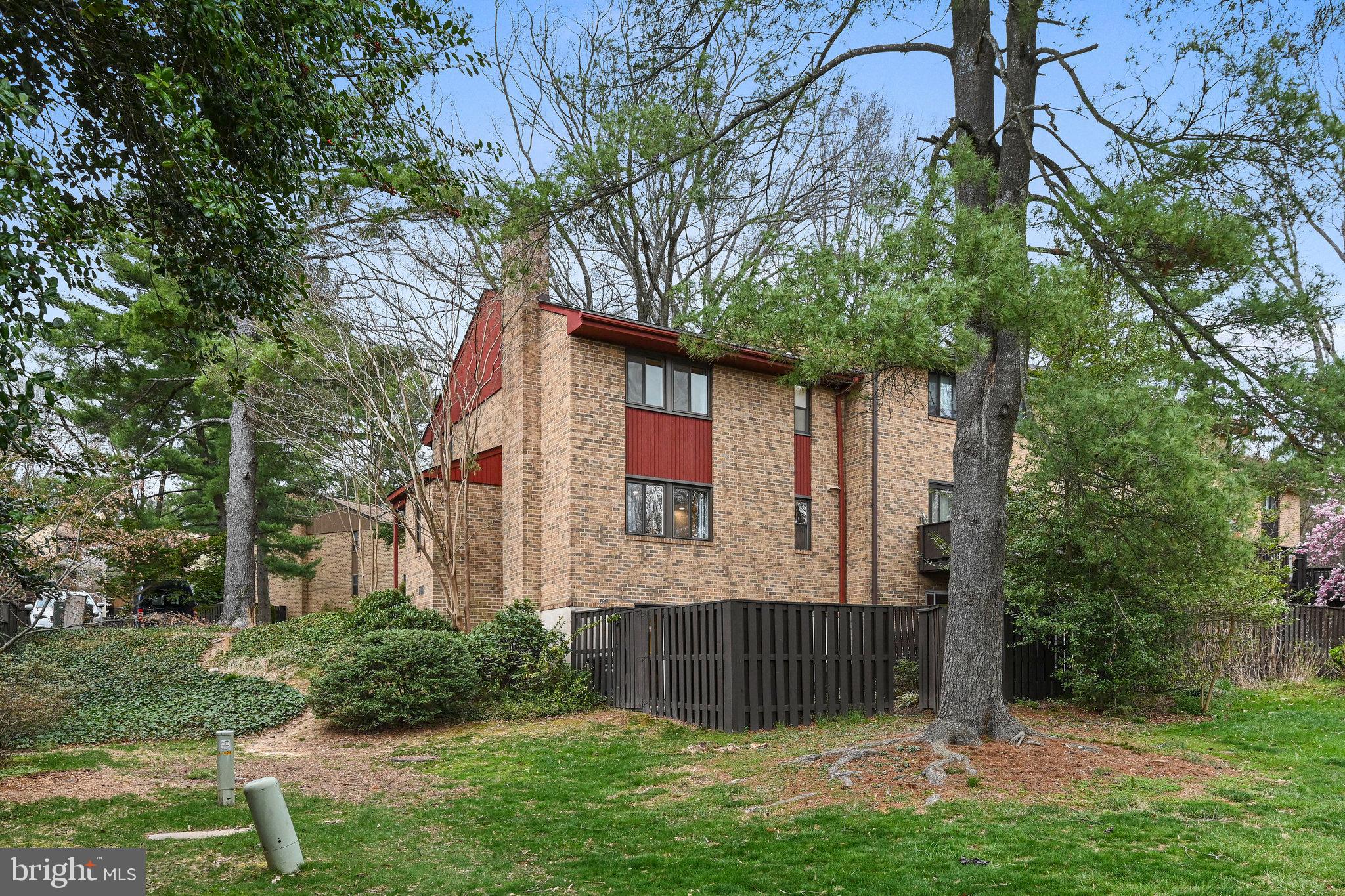 11030 Saffold Way Reston, VA 20190 - Photo 6 of 9 Back of House with Fenced yard