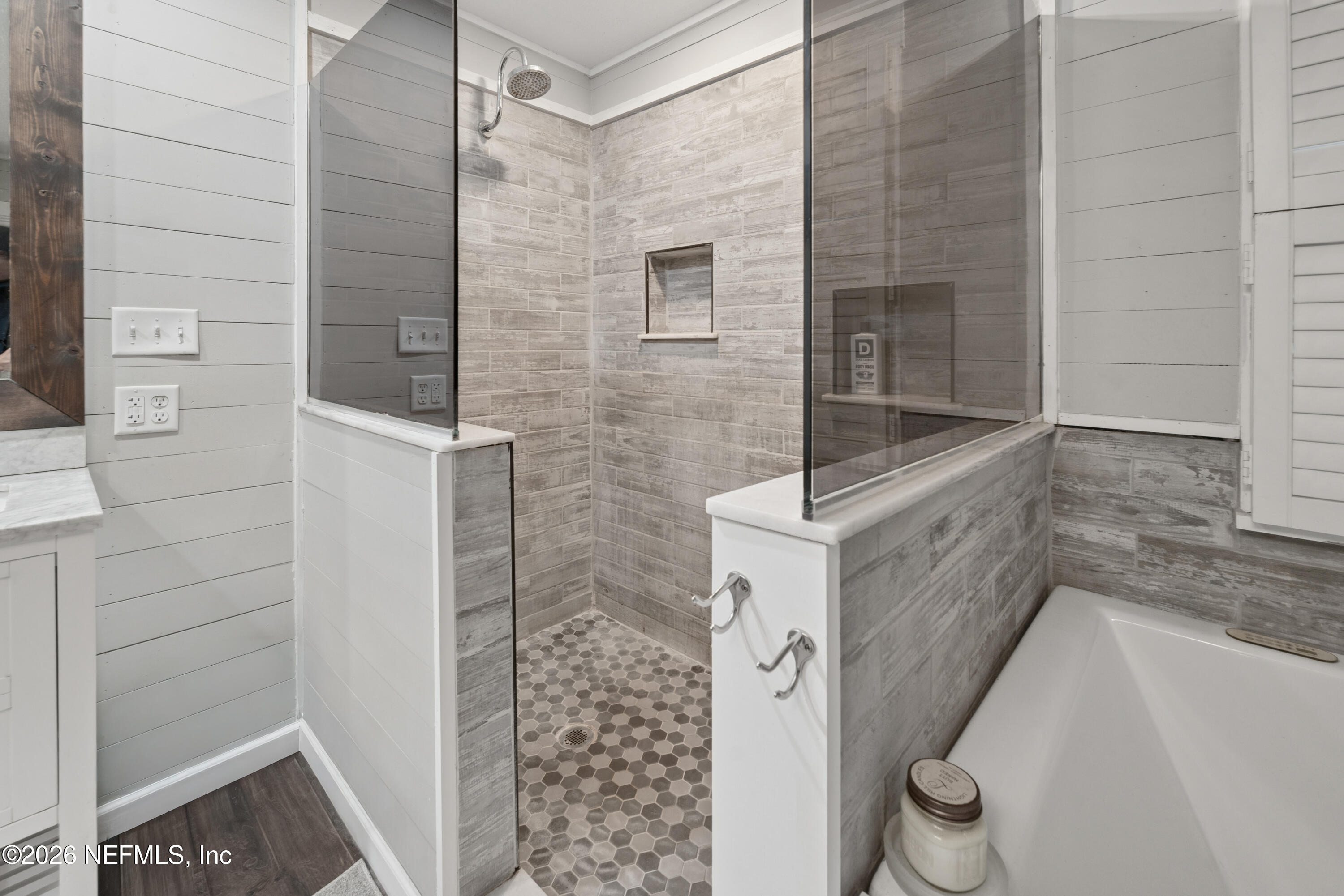1659 Highway 230 Starke, FL 32091 - Photo 25 of 48 a bathroom with a toilet and a shower