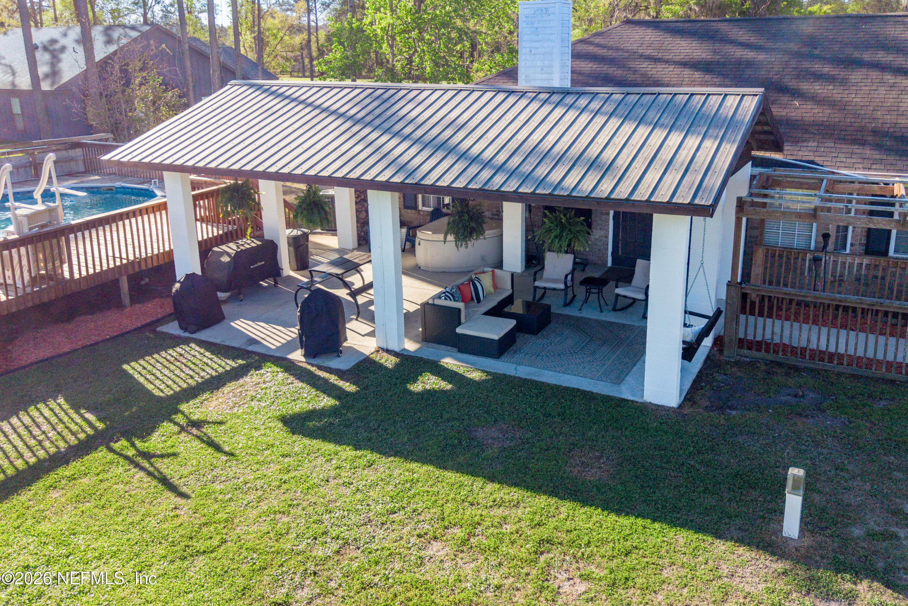 1659 Highway 230 Starke, FL 32091 - Photo 44 of 48 a view of a house with backyard and sitting area