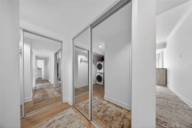 a view of city from a balcony