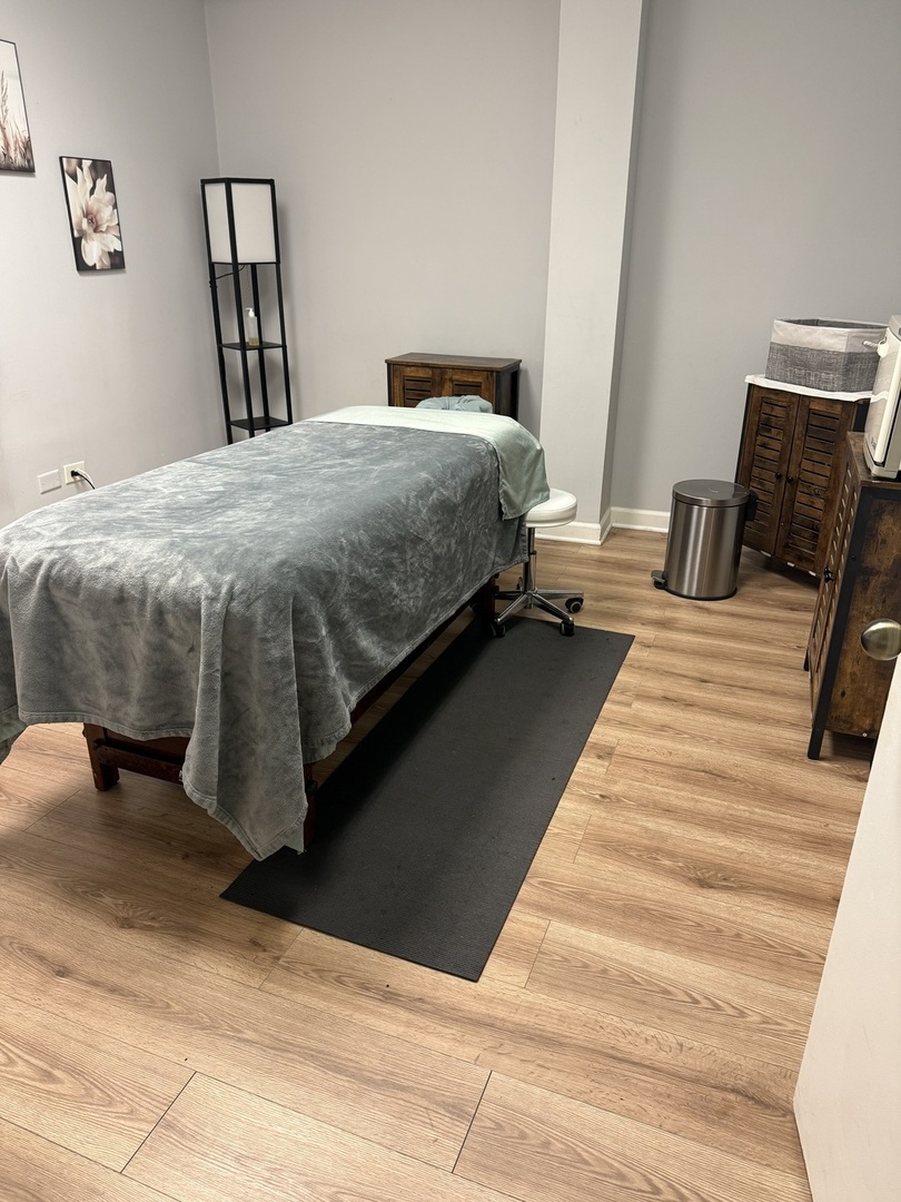 8855 South Roberts Road Hickory Hills, IL 60457 - Photo 32 of 32 a bedroom with a bed and wooden floor