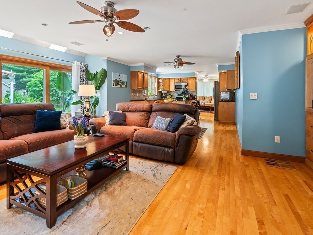 9 Santom Street Auburn, MA 01501 - Photo 11 of 42 a living room with furniture and a wooden floor