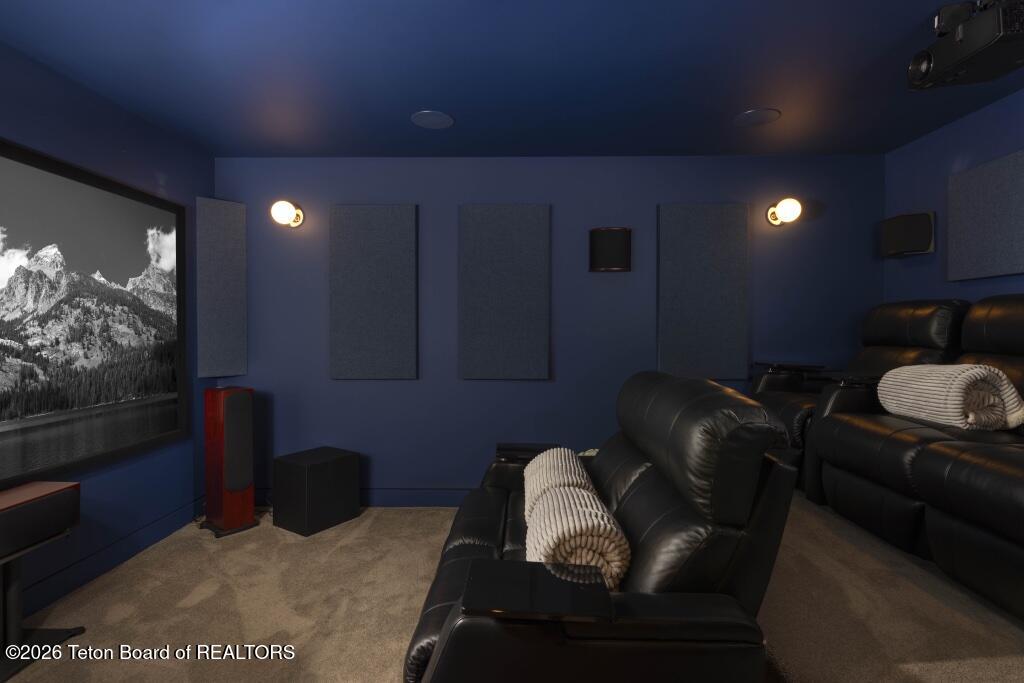 855 Wheatleigh Way Jackson, WY 83001 - Photo 15 of 32 A - Theater Room