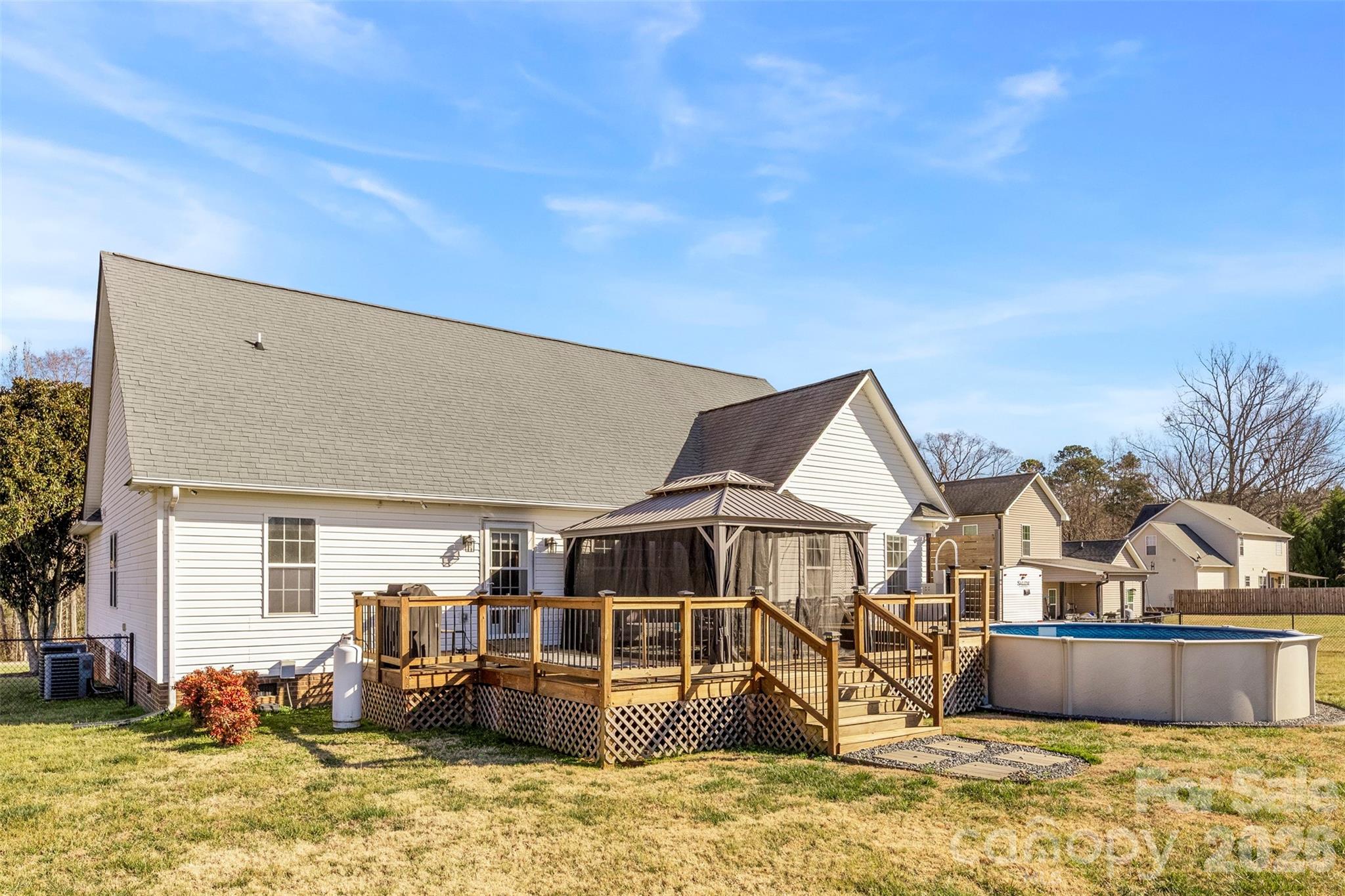 1298 Timber Spring Lane Salisbury, NC 28147 - Photo 31 of 34 a front view of a house with a yard