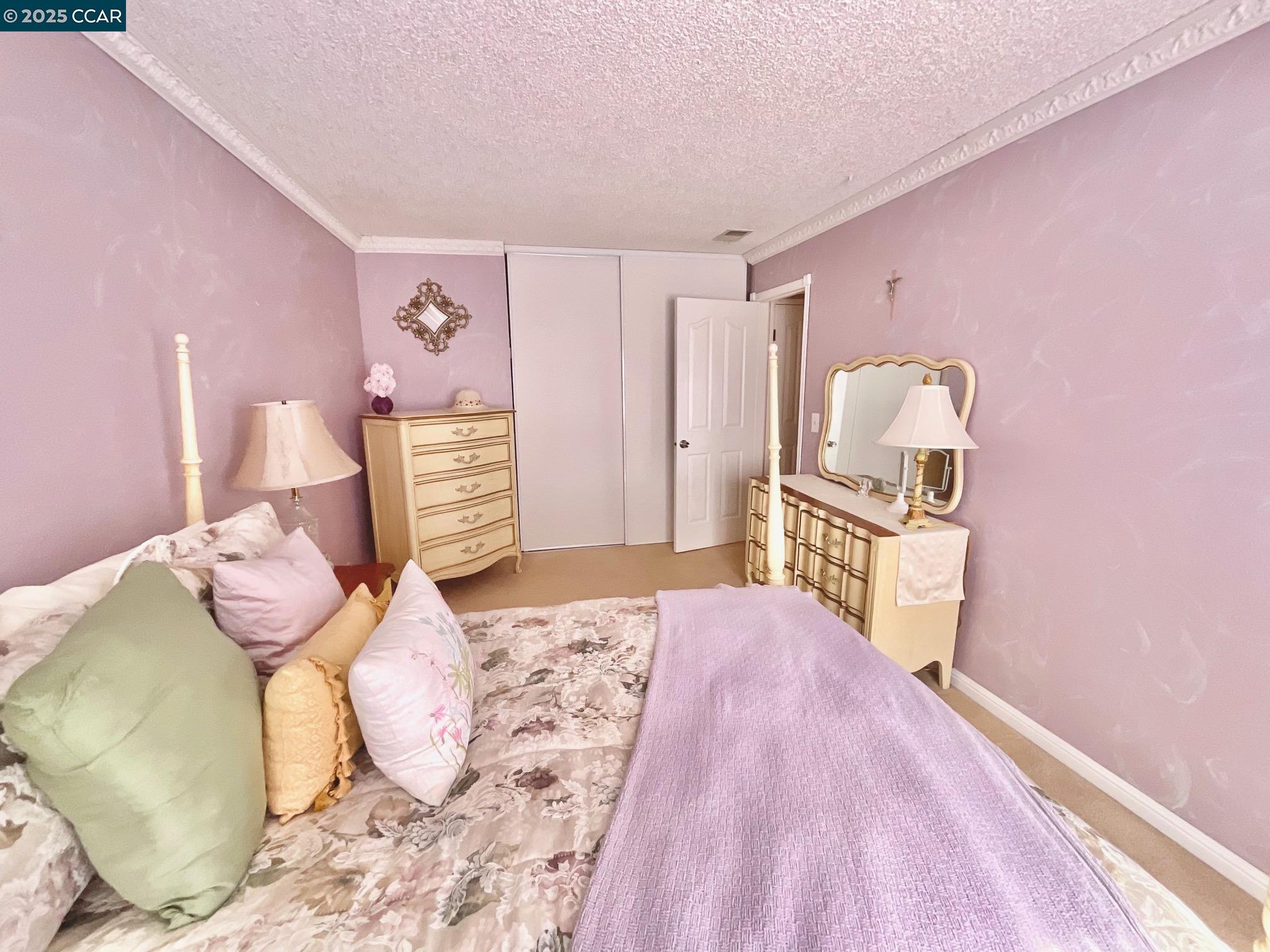 403 Gerald Court Benicia, CA 94510 - Photo 27 of 59 a bedroom with a bed and wooden floor